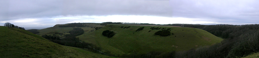 Swyre Head from Houns Tout